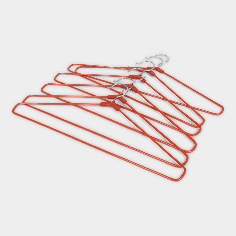 Steel Cloth Hanger Set of 6, , large image number null