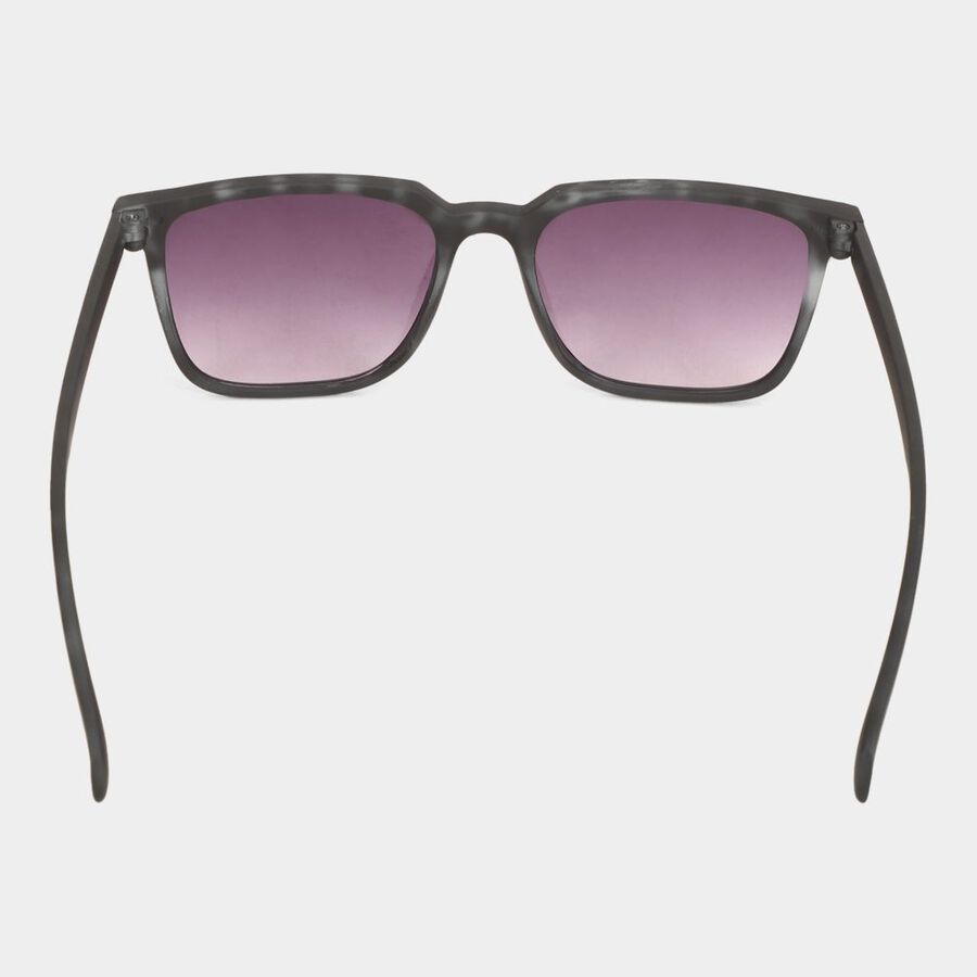 Men's Plastic Gradient Rectangle Sunglasses, , large image number null