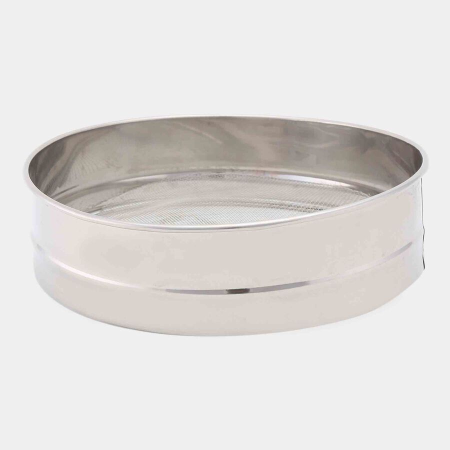 Steel Atta Strainer, 19 cm Dia., , large image number null
