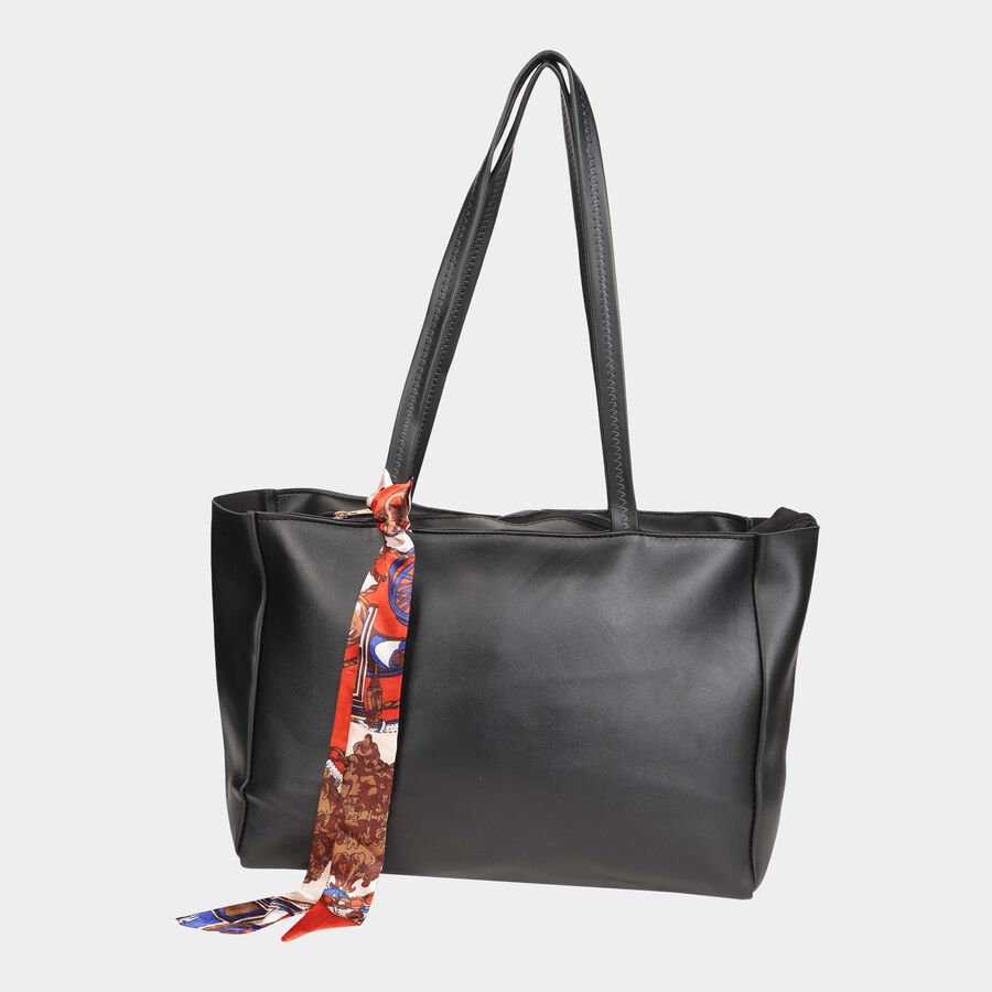 Women's Polyurethane Tote Bag, Medium Size, , large image number null