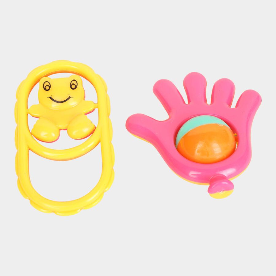 Baby Rattles, Set of 6(Colour/Design May Vary), , large image number null