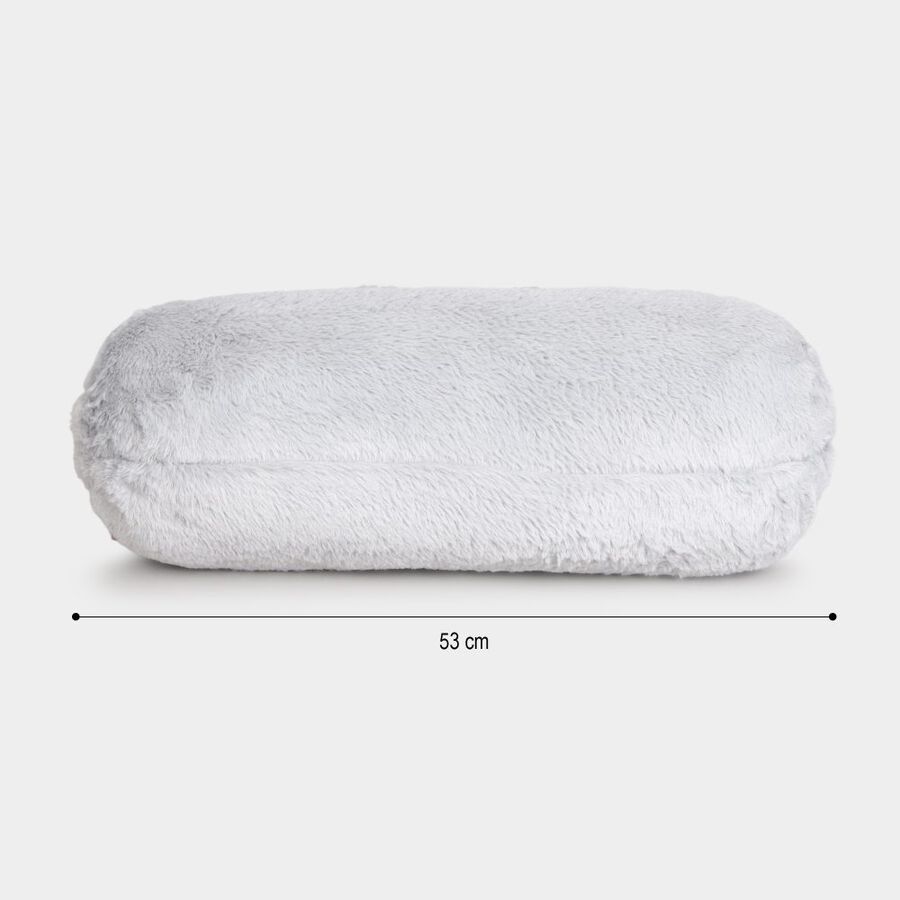 Grey Microfiber Bolster, , large