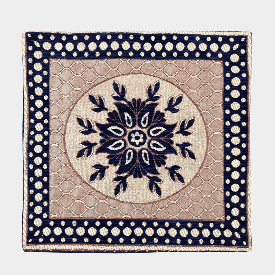 Jacquard Microfiber Cushion Cover, , large image number null