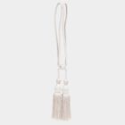 Grey Microfiber Tieback Rope, , small image number null