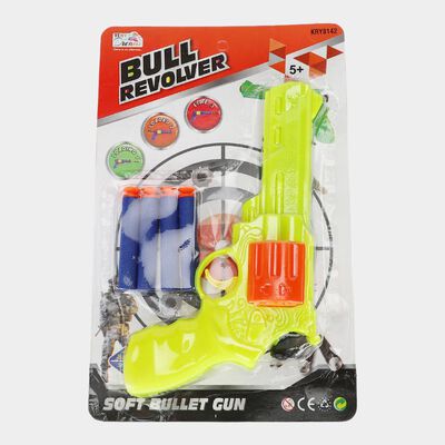 Kid's Bull Revolver Toy Gun 