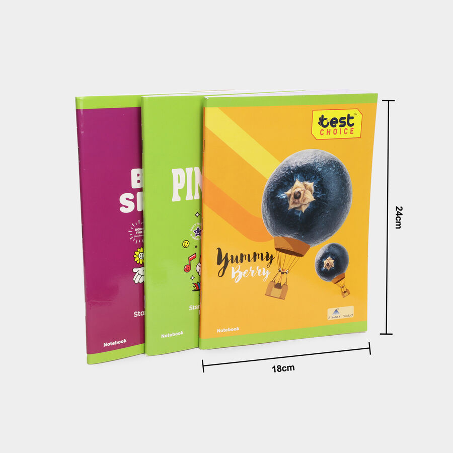 160 PagesLong Book, Set of 3, , large image number null