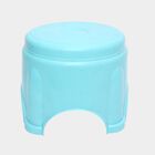 Blue Plastic Bath Stool, , small
