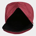 Women's Maroon Polyurethane Backpack, , small image number null
