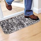 Anti-Skid Grey Polyester Door Mat, , small image number null