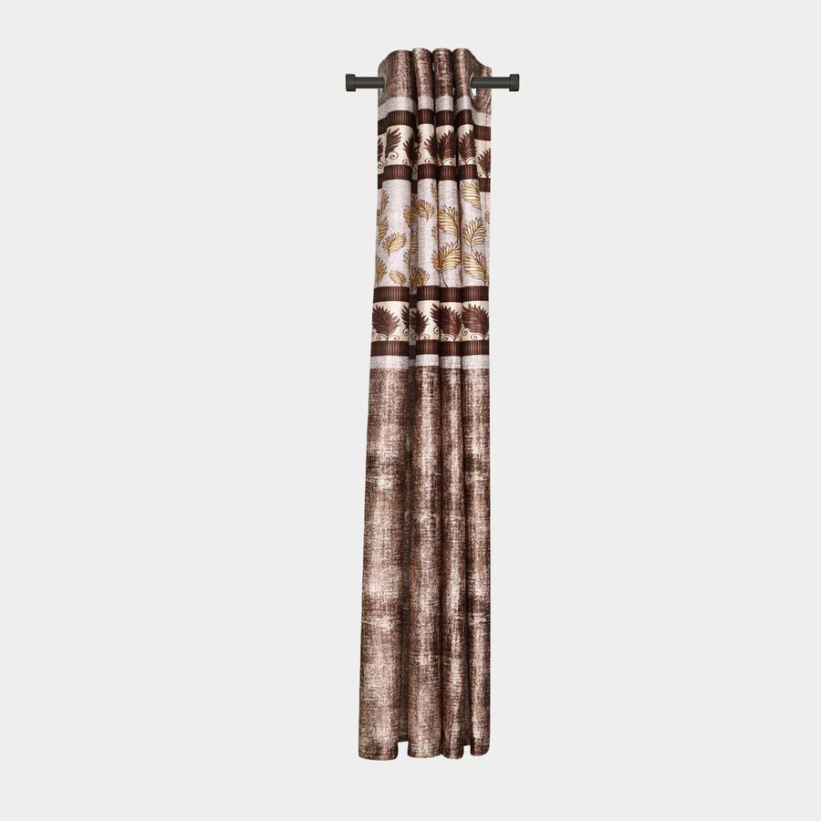 5ft. Brown Window Curtain, , large image number null