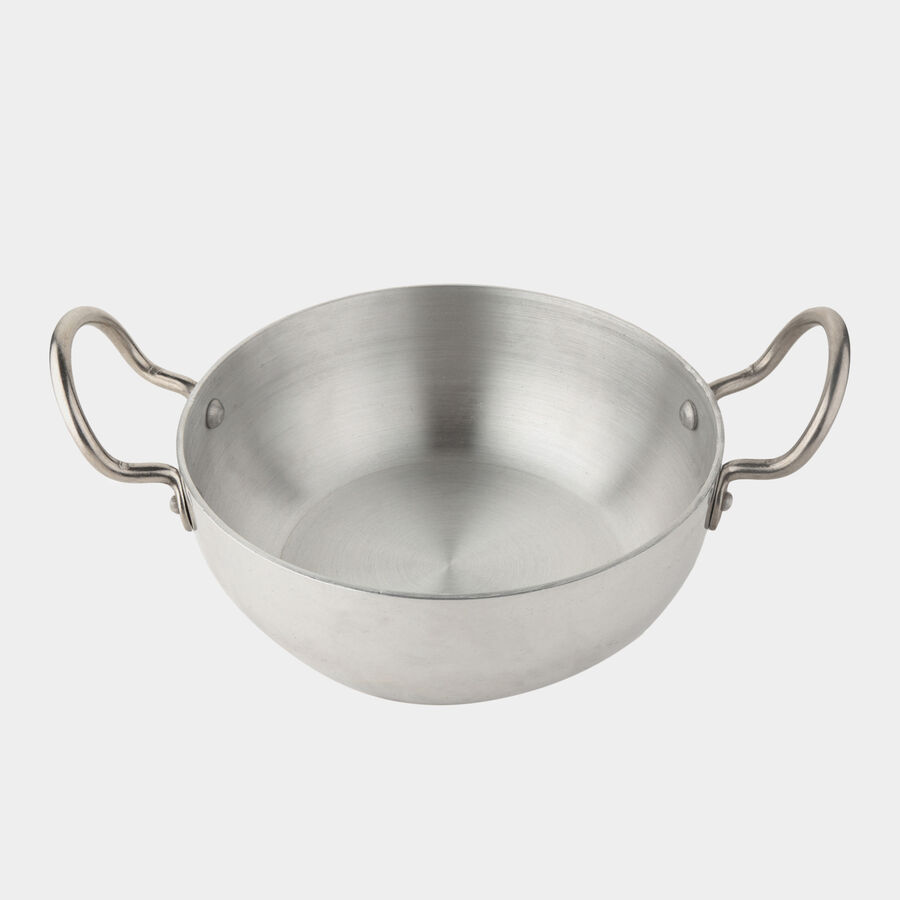 Aluminium Kadhai - 8 in. (1.3 L), Induction Compatible, , large image number null