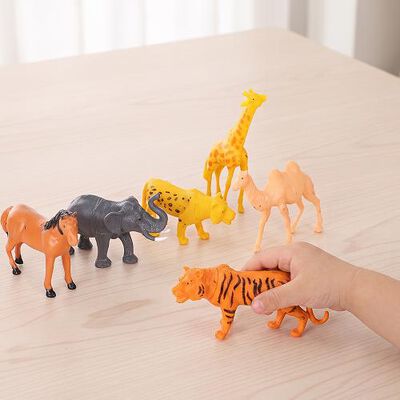Kid's Wild Animal Toy Set