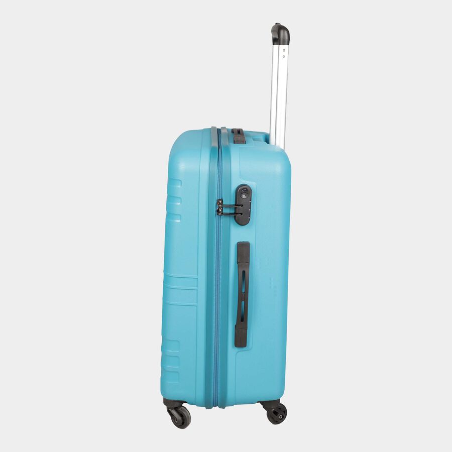 4-Wheel Light Blue Polypropylene Hard Case Trolley, Small + Medium, , large image number null