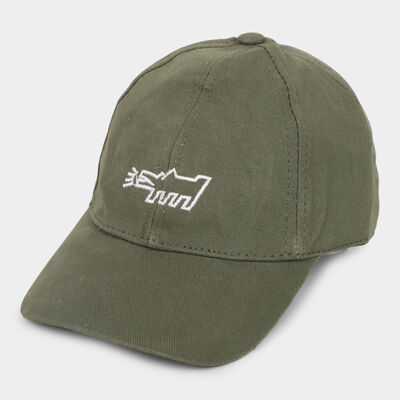 Kid's Green Fabric Cap