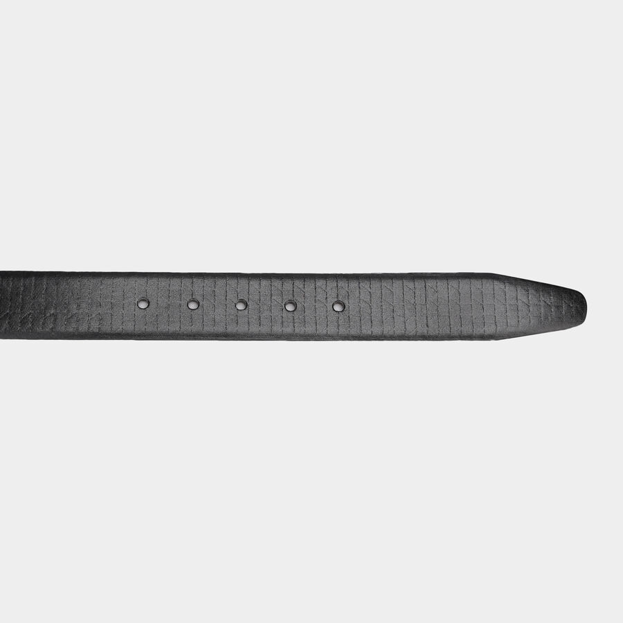 Men Casual Black Belt (40 in.), , large image number null
