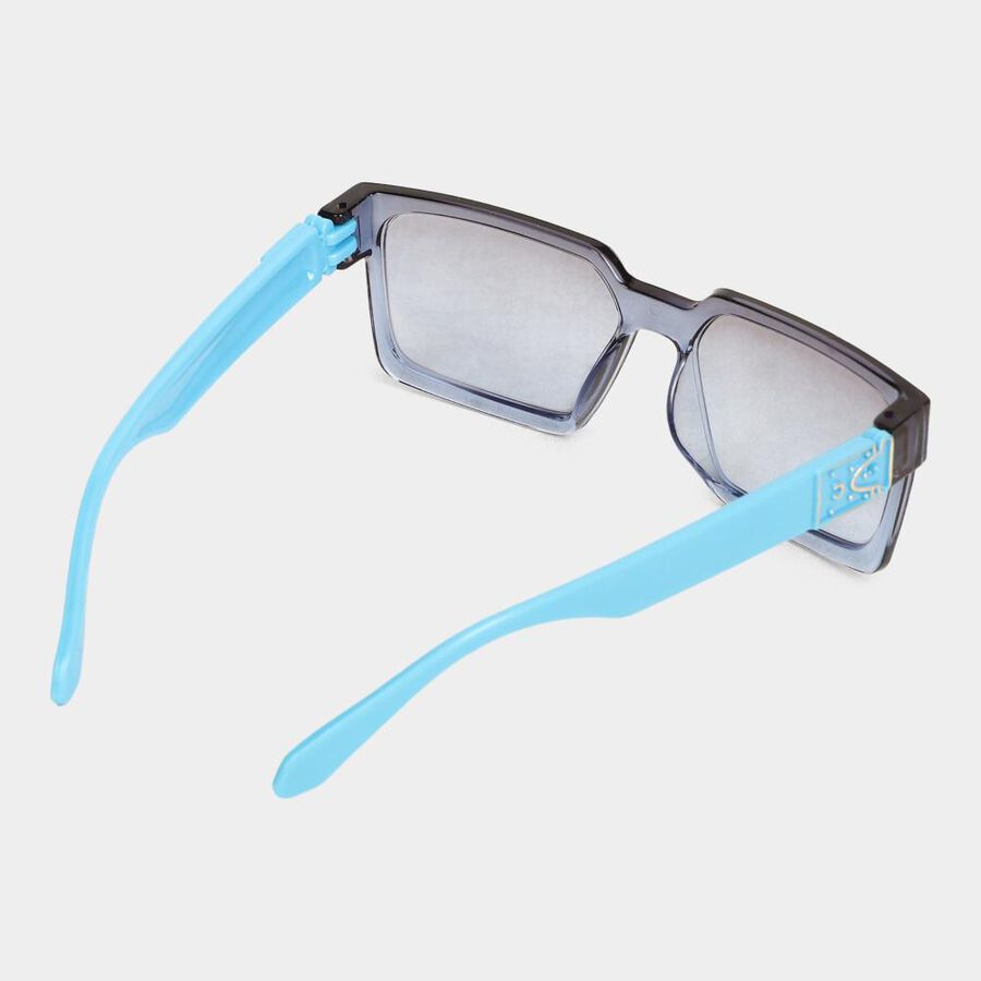 Kid's Plastic Gradient Square Sunglasses, , large image number null