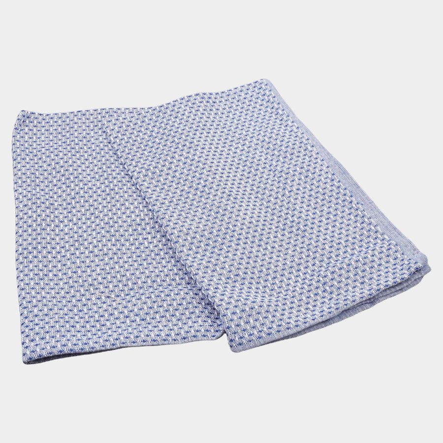 530 GSM Blue Cotton Hand Towel, , large image number null