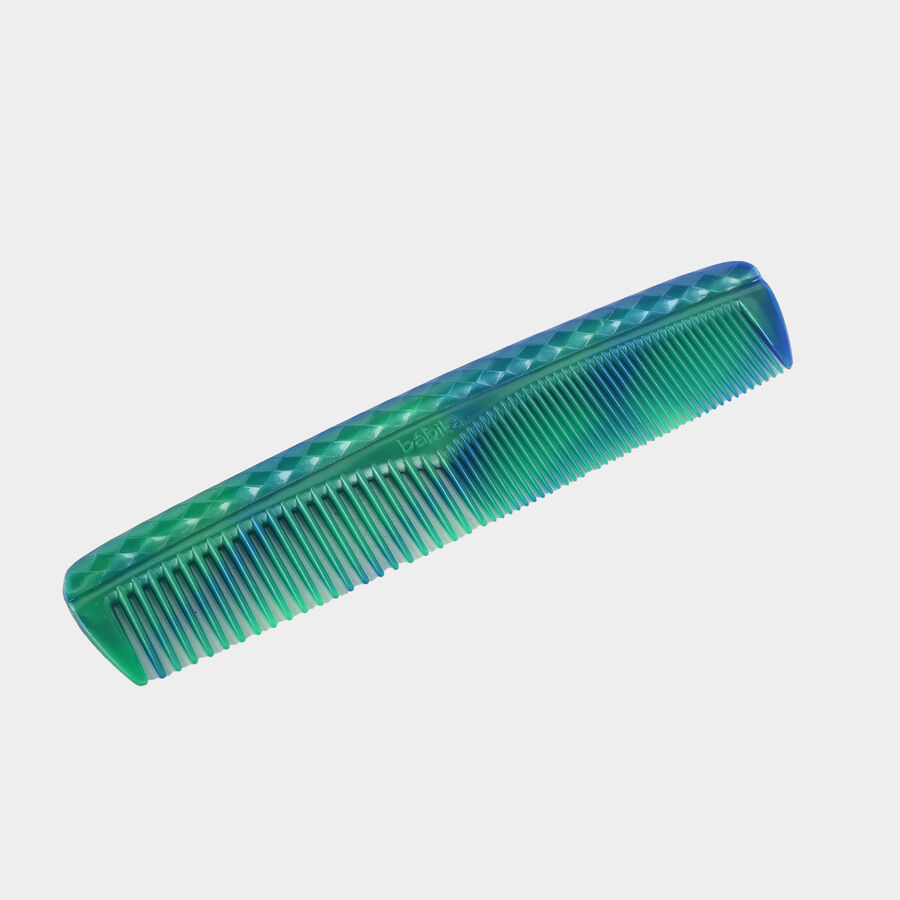 Plastic Hair Comb, Set of 2 - Colour/Design May Vary, , large image number null