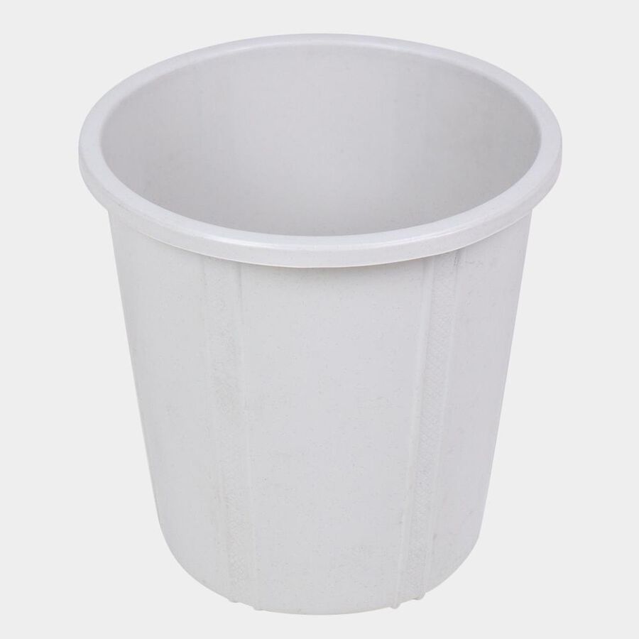 5 L Off-White Plastic Dustbin, , large image number null
