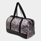 Black Fabric-Nylon Duffle Bag, , small image number null