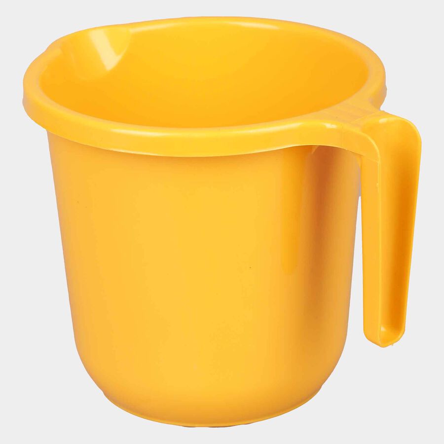 प्लास्टिक सादा नहाने का मग - 1L, , large image number null