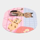 Anti-Skid Pink Polyester Bath Mat, , small