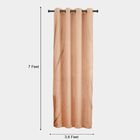 7ft. Rust Microfiber Door Curtain, , small image number null