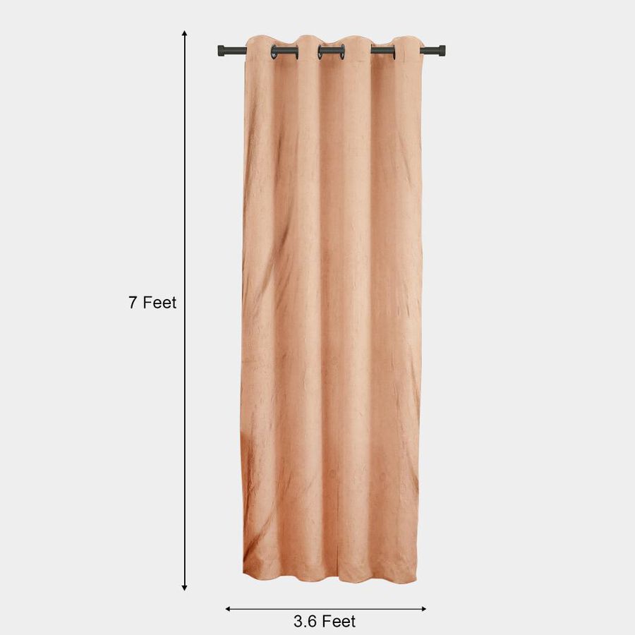 7ft. Rust Microfiber Door Curtain, , large image number null