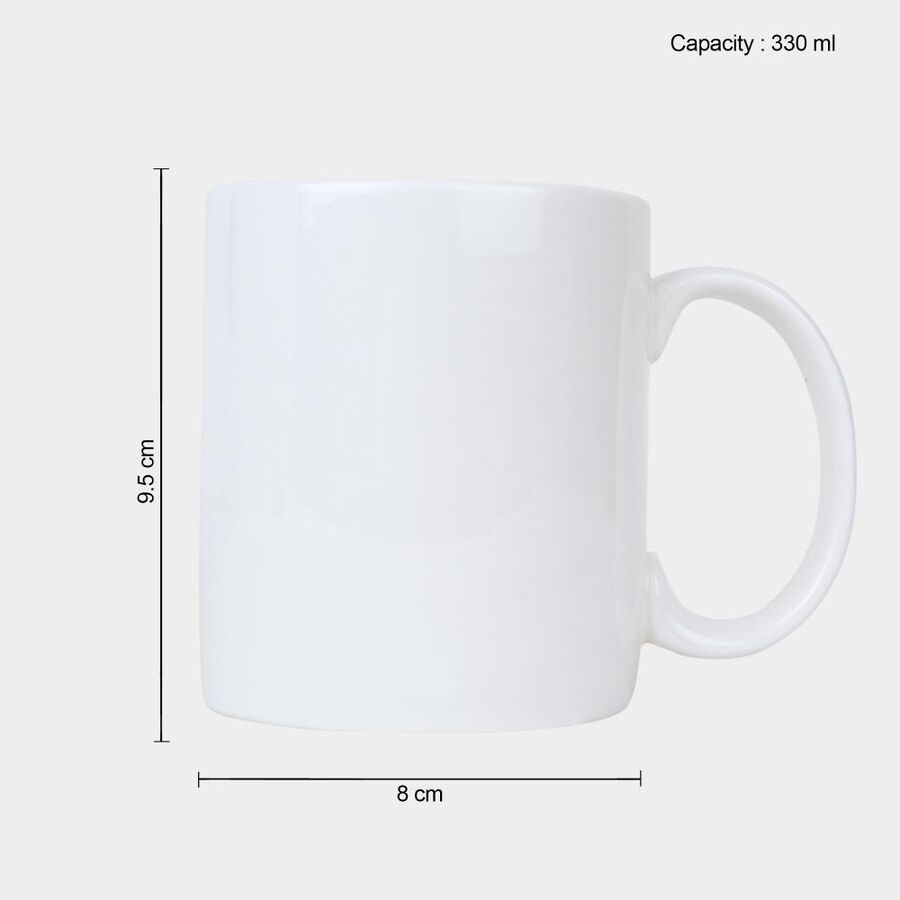 330ml Bone China Mug, , large