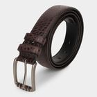Brown Pu Casual Belt, , small image number null