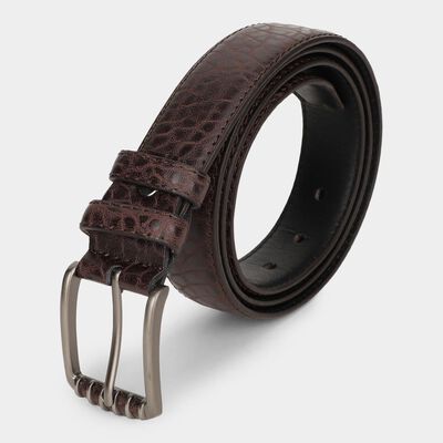 Brown Pu Casual Belt