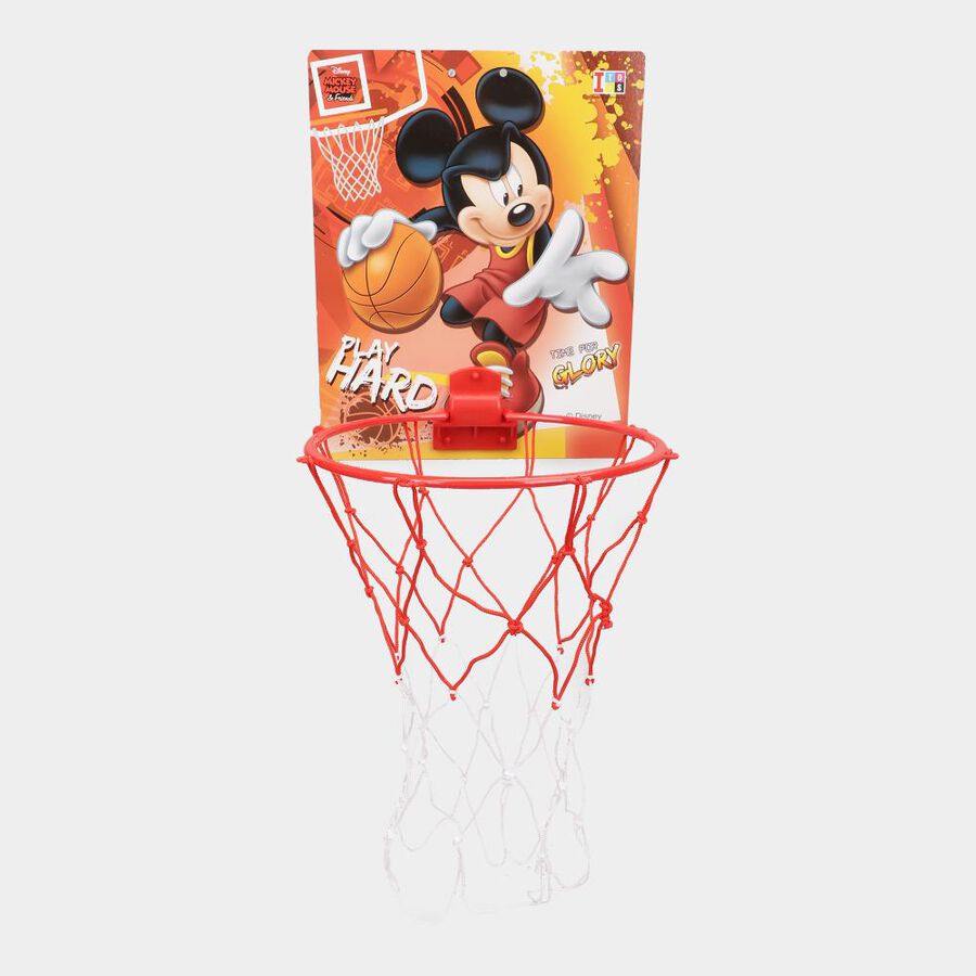Plastic Mickey Mouse Basket Ball Board, , large image number null