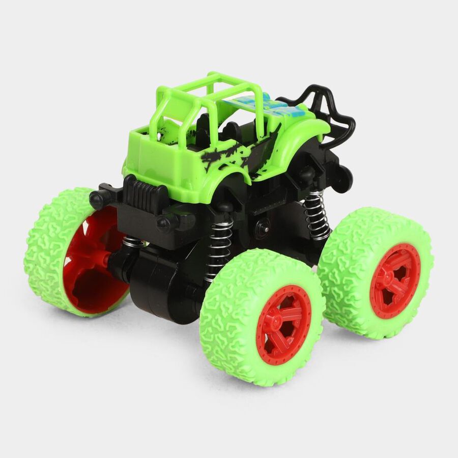 Kid's Plastic Inertia Toy Car - Color/Design May Vary, , large image number null
