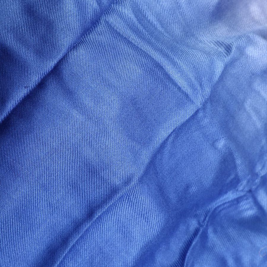 Women's Blue Cotton Scarf, , large image number null