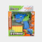 Kid's Dinosaur Soft Dart Blaster Toy Gun with Suction Bullets, , small