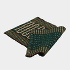 Green Polyester Cotton Door Mat, , small image number null