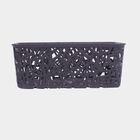Dark Grey Plastic Basket, Set of 3, , small image number null