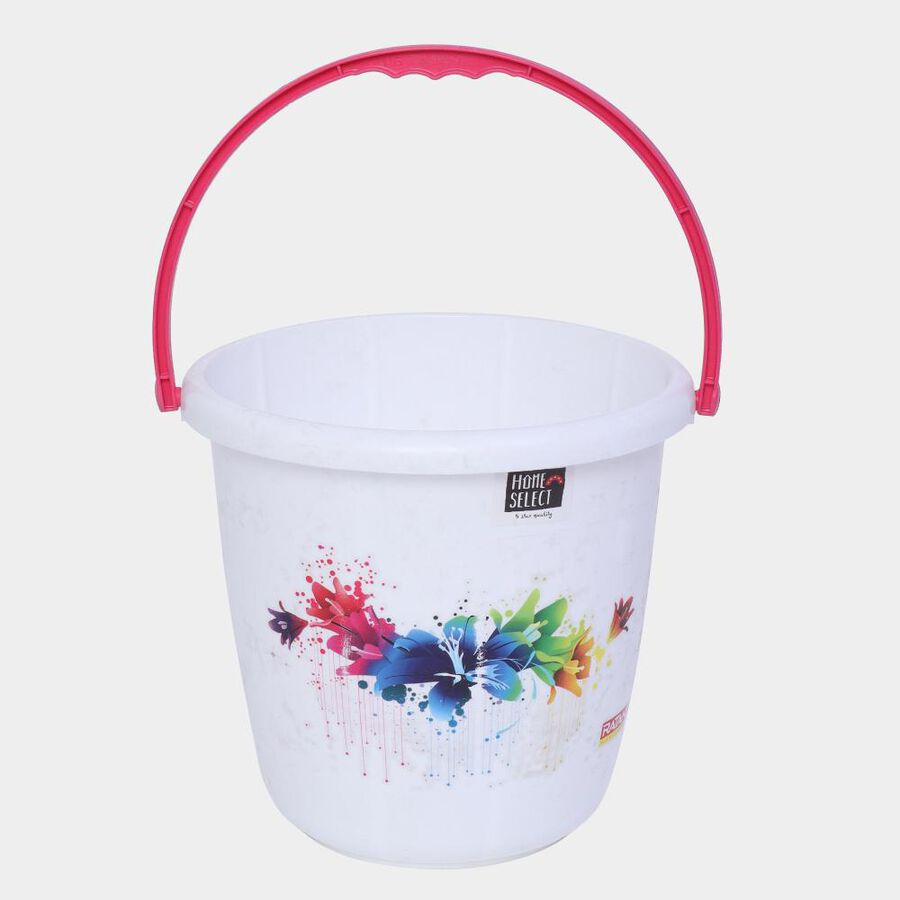 5 L Plastic Bucket (Color/Design May Vary), , large image number null