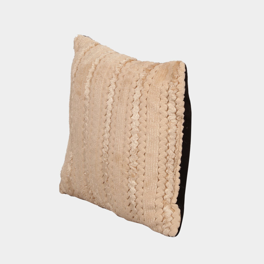 Beige Textured Cushion, , large