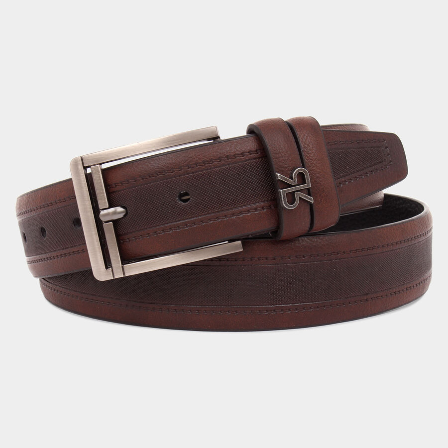 Men Casual Brown Belt (40 in.), , large image number null