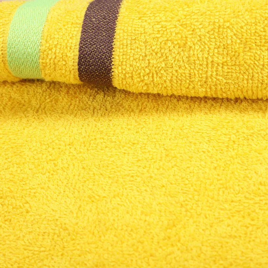 400 GSM Yellow Cotton Hand Towel, , large image number null