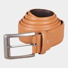 Men's Tan Polyurethane Casual Belt, , small image number null