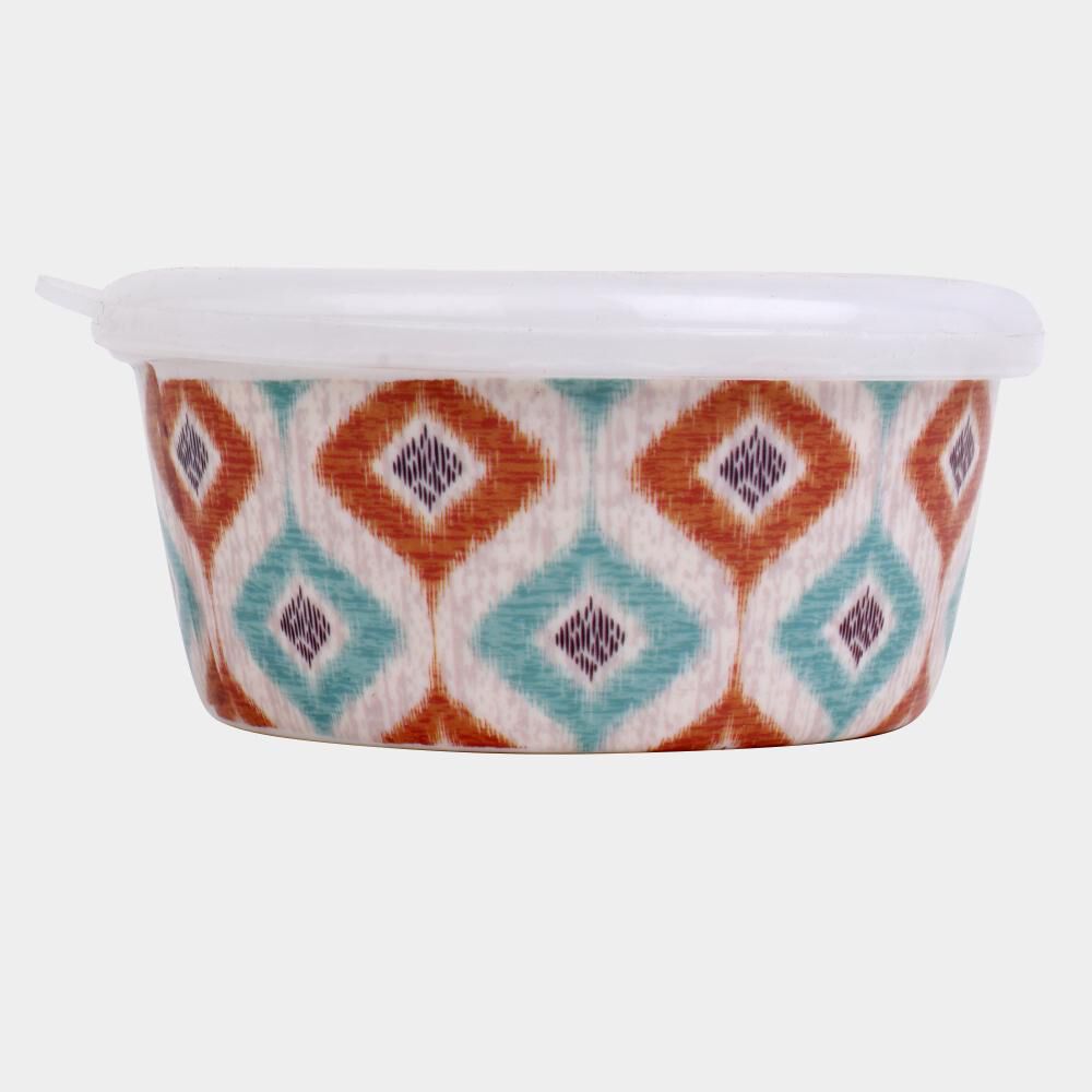 Home Finery                         Melamine Snack Jar With Lid