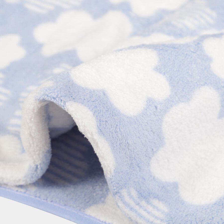 280 GSM Blue Microfiber Baby Towel, , large image number null