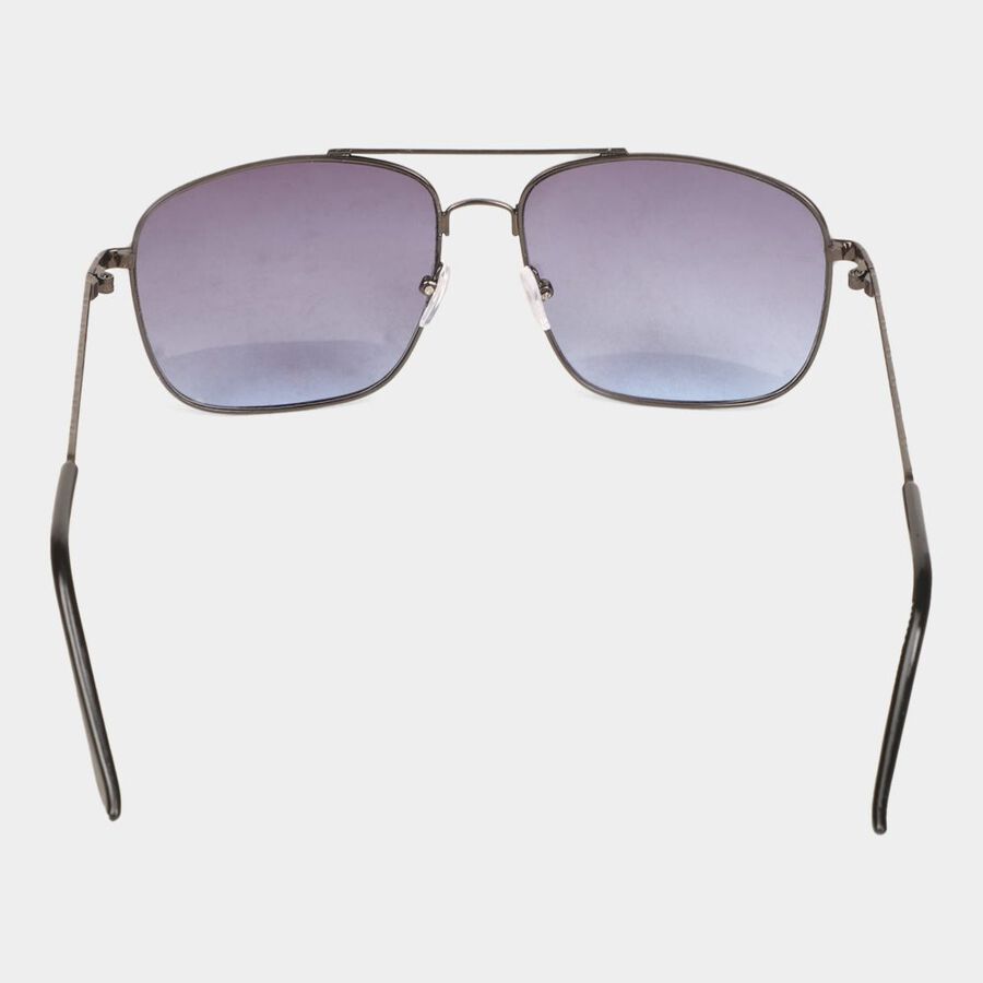 Women's Metal Gradient Rectangle Sunglasses, , large image number null