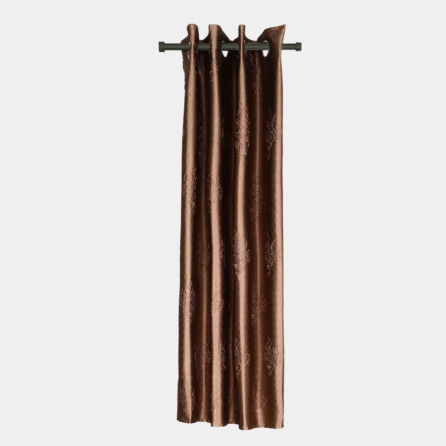 5ft. Brown Window Curtain, , large image number null