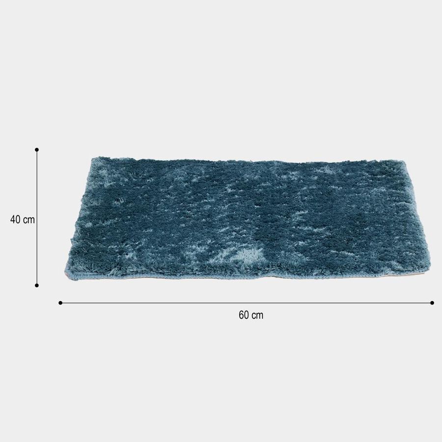 Anti-SKId Teal Polyester Door Mat, , large image number null