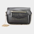 Women's Polyurethane Envelope/Zipper Sling Bag, , small image number null