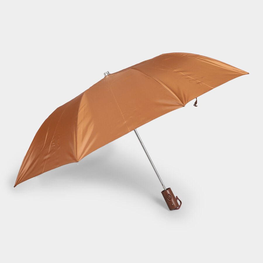 Brown Waterproof Cloth Umbrella, , large image number null