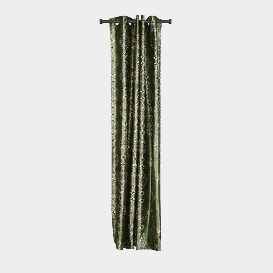 7ft. Dark Green Microfiber Door Curtain, , large image number null